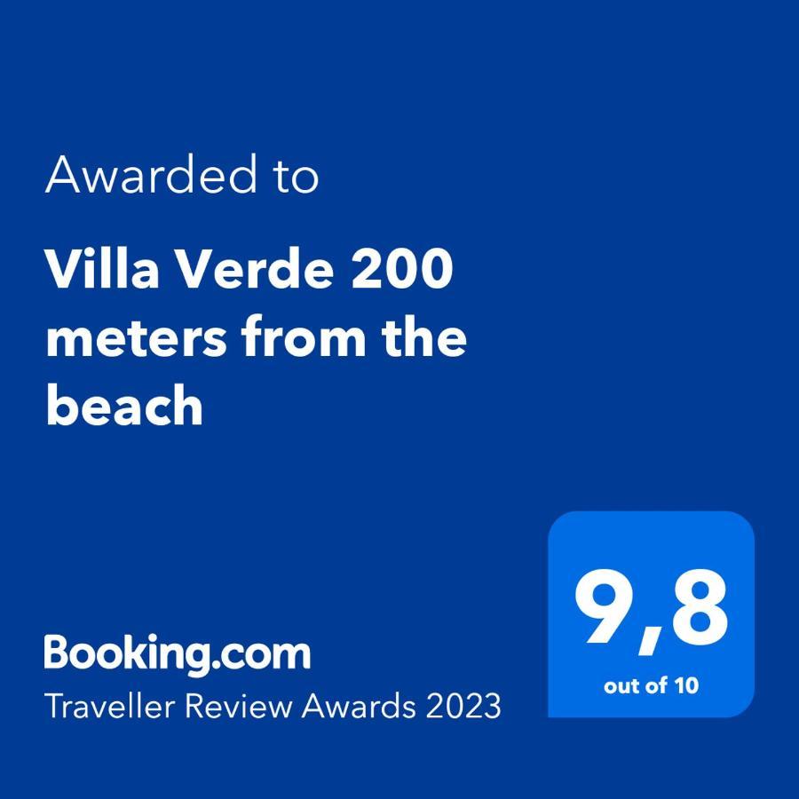 Villa Verde 200 Meters From The Beach Nea Iraklitsa Dış mekan fotoğraf